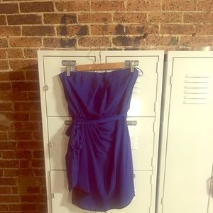 Express strapless dress